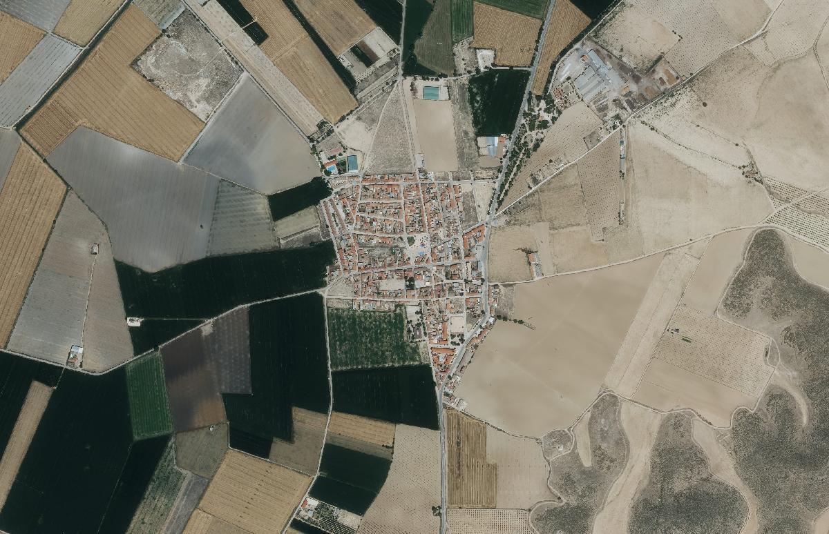 El Salobral y alrededores en la ortofoto de 2024